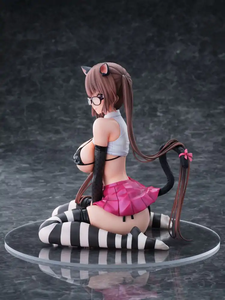 Original Character Statue 1/6 Itazura Cat miumiu Illustrated by Mataro 17 cm product photo