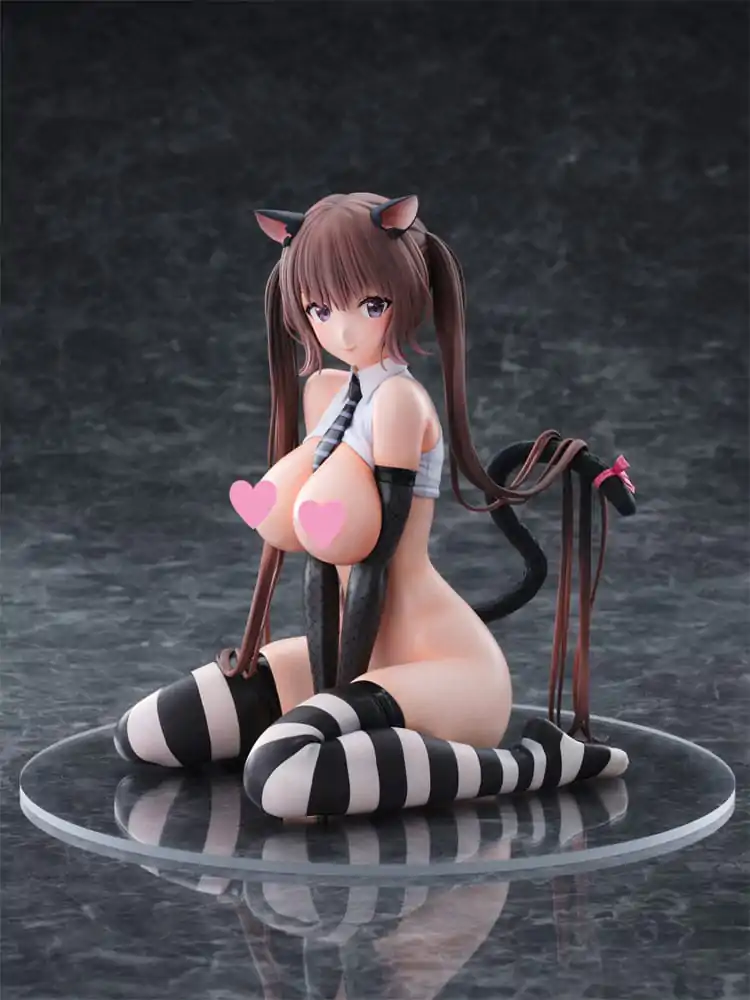 Original Character Statue 1/6 Itazura Cat miumiu Illustrated by Mataro 17 cm product photo