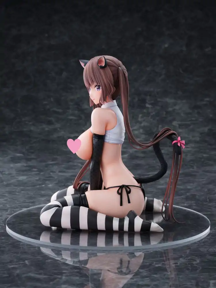 Original Character Statue 1/6 Itazura Cat miumiu Illustrated by Mataro 17 cm product photo