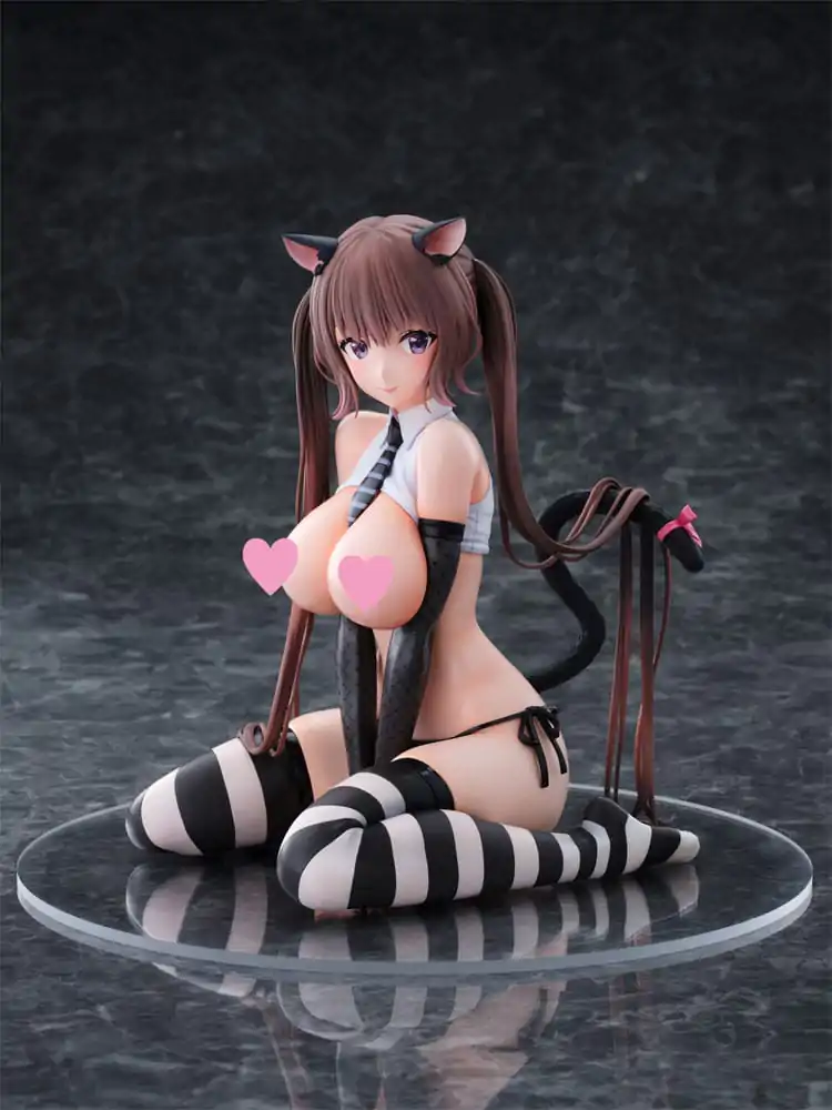 Original Character Statue 1/6 Itazura Cat miumiu Illustrated by Mataro 17 cm product photo