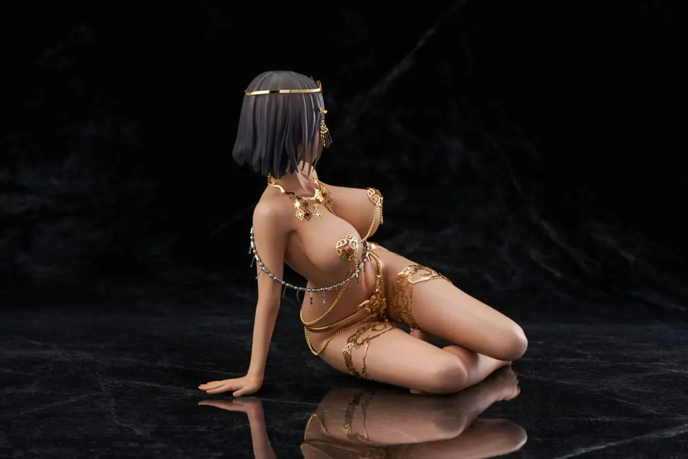 Original Character Statue 1/6 Kasshoku Odoriko Ateru Illustrated by Yatsumi Suzuame 16 cm product photo