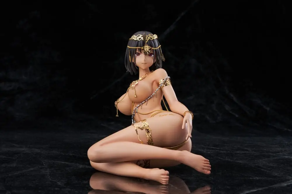 Original Character Statue 1/6 Kasshoku Odoriko Ateru Illustrated by Yatsumi Suzuame 16 cm product photo