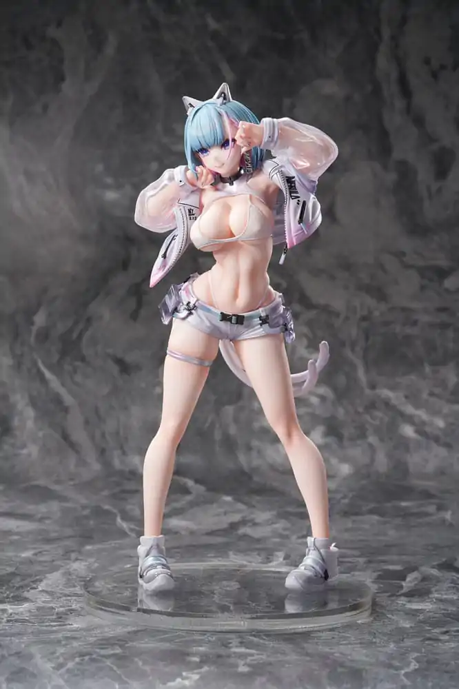 Original Character PVC Statue 1/6 Kin Mirai Nekomata Miu 26 cm product photo