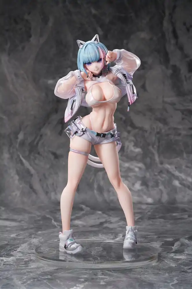 Original Character PVC Statue 1/6 Kin Mirai Nekomata Miu 26 cm product photo