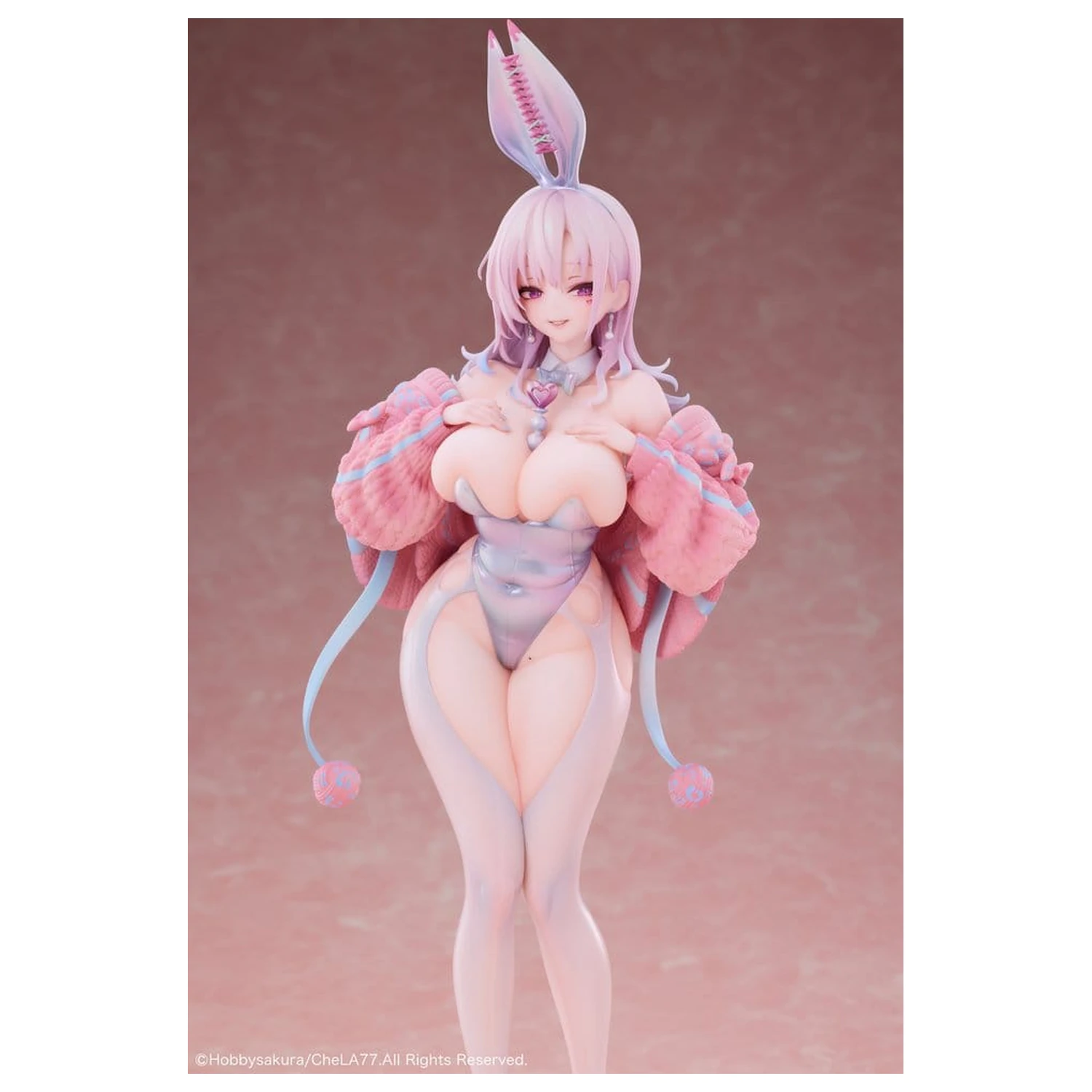 Original Character PVC Statue 1/6 Knit Bunny Girl illustration by CheLA77 Deluxe Edition 30 cm    product photo