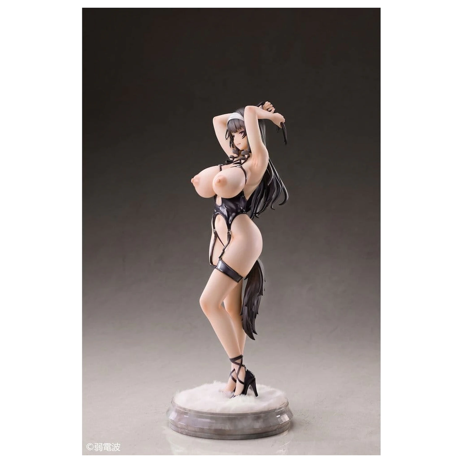 Original Character PVC Figure 1/6 Kuroba Natsukawa Bondage Illustrated by JackDempa 29 cm product photo