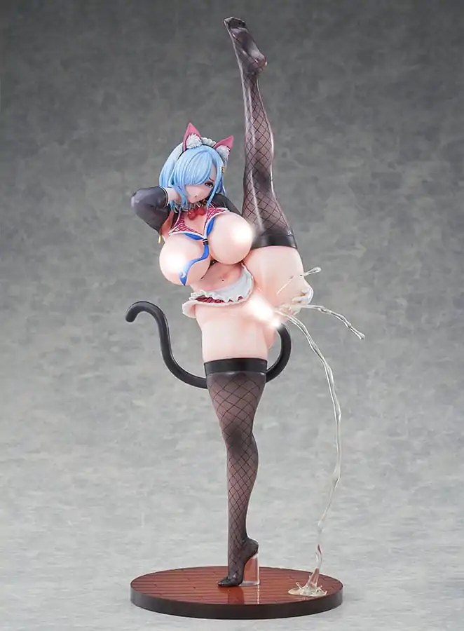Original Character Statue 1/6 Lewd Girl Y-shaped Balance - Aoi Futatsuki Tapestry Set Edition 38 cm     product photo