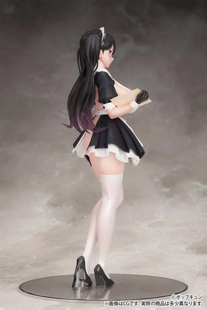 Original Character Statue 1/6 Maid Cafe Waitress Illustrated by Popqn 27 cm product photo