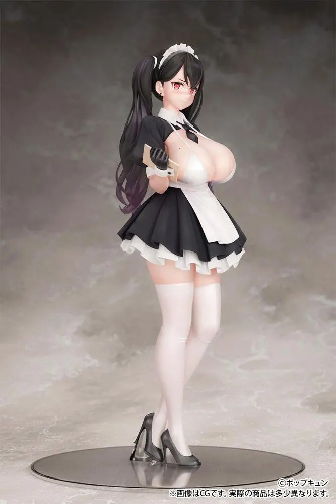 Original Character Statue 1/6 Maid Cafe Waitress Illustrated by Popqn 27 cm product photo