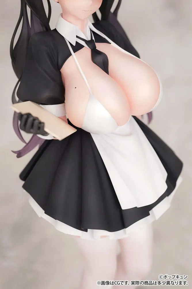 Original Character Statue 1/6 Maid Cafe Waitress Illustrated by Popqn 27 cm product photo