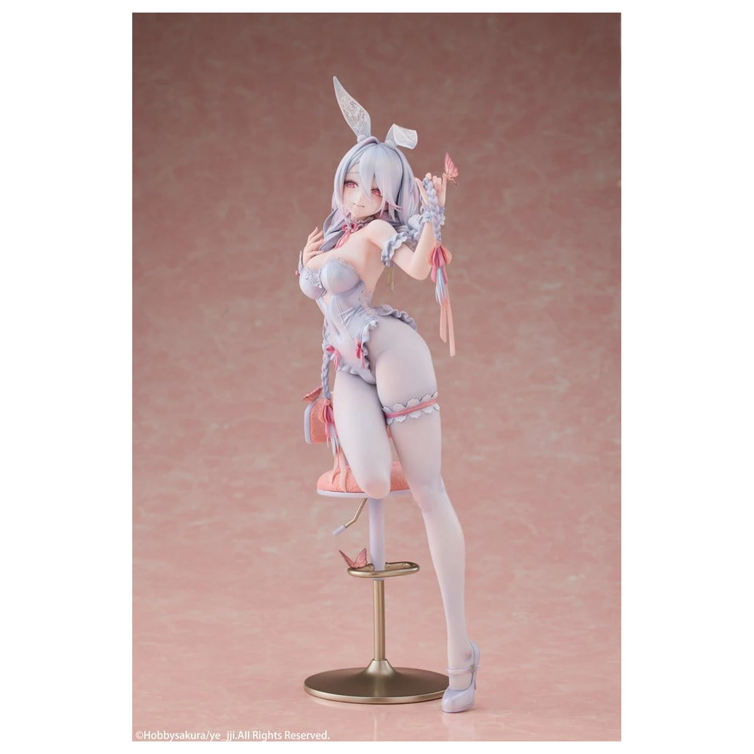 Original Character PVC Figure 1/6 Mari Bunny Ver. illustration by ye_jji 30 cm product photo