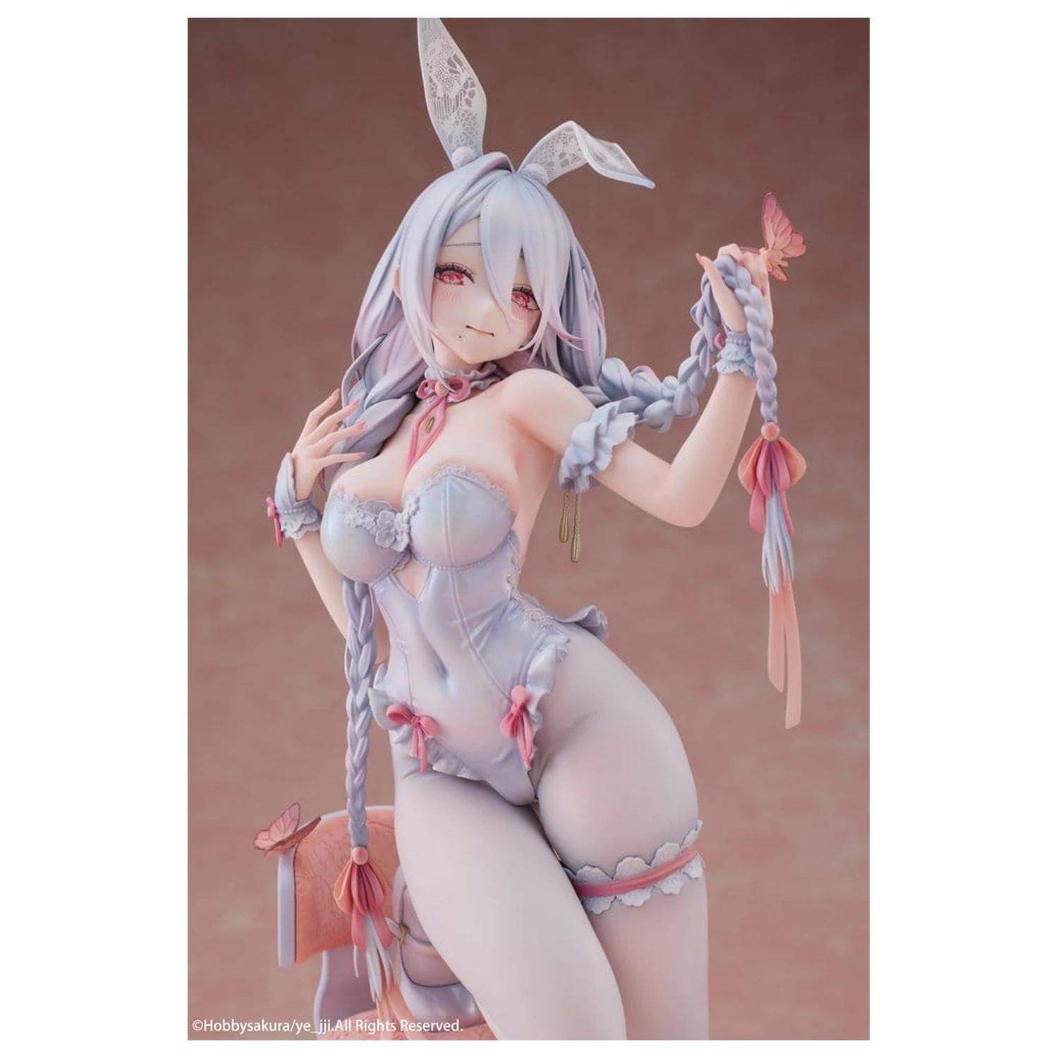 Original Character PVC Figure 1/6 Mari Bunny Ver. illustration by ye_jji 30 cm product photo
