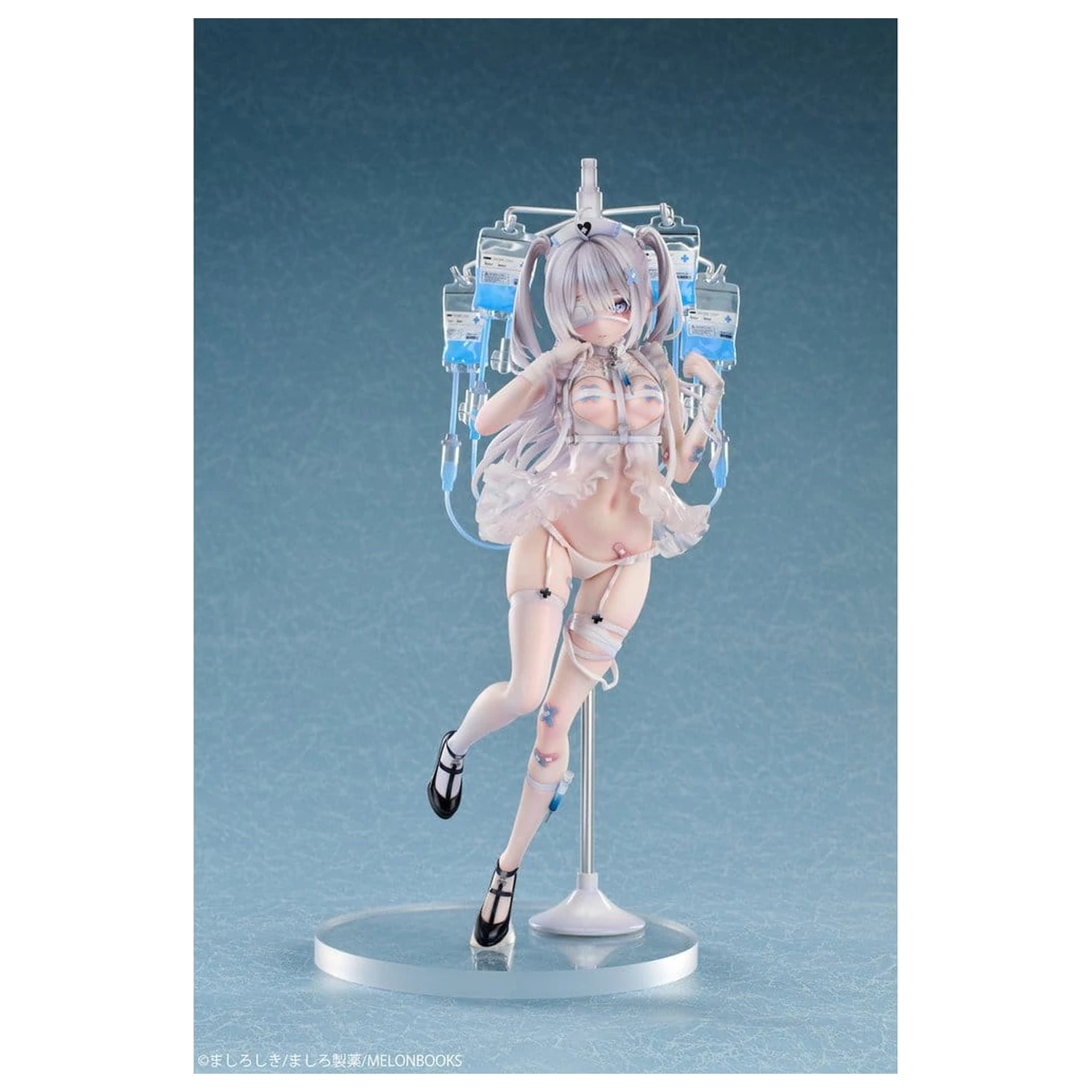 Original Character PVC Figure 1/6 Mikuro Siino Nurse Ver. Deluxe Edition Illustrated by Mashiro Shiki 29 cm product photo