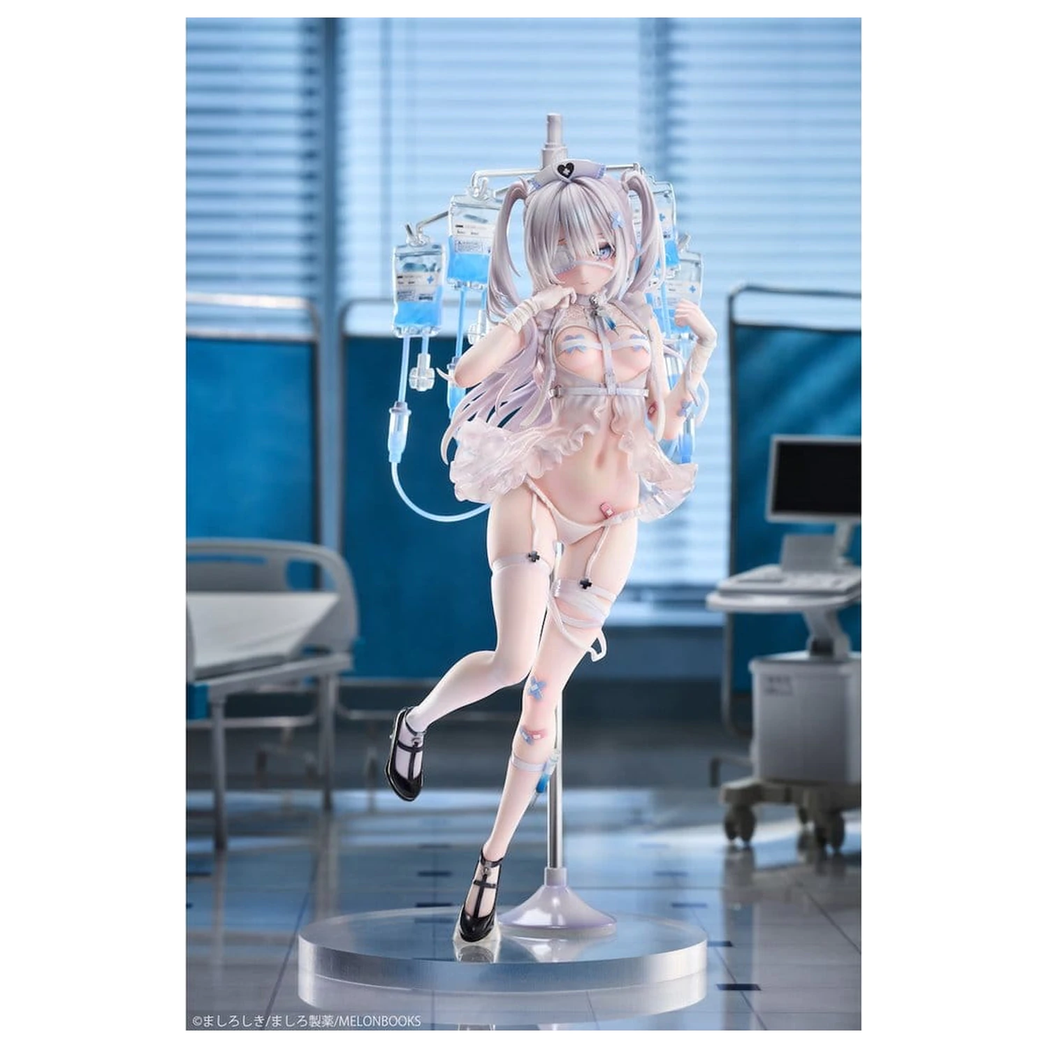 Original Character PVC Figure 1/6 Mikuro Siino Nurse Ver. Deluxe Edition Illustrated by Mashiro Shiki 29 cm product photo