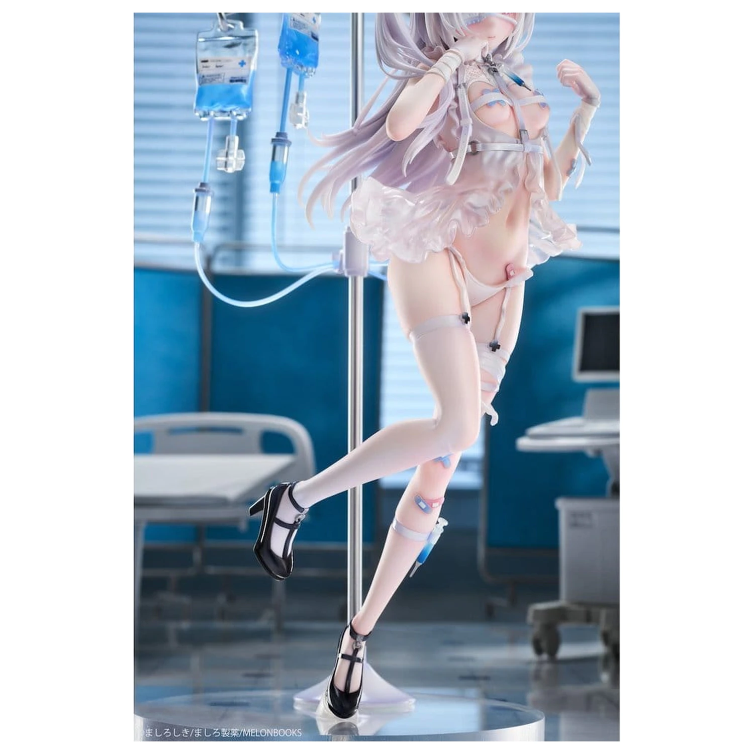Original Character PVC Figure 1/6 Mikuro Siino Nurse Ver. Deluxe Edition Illustrated by Mashiro Shiki 29 cm product photo