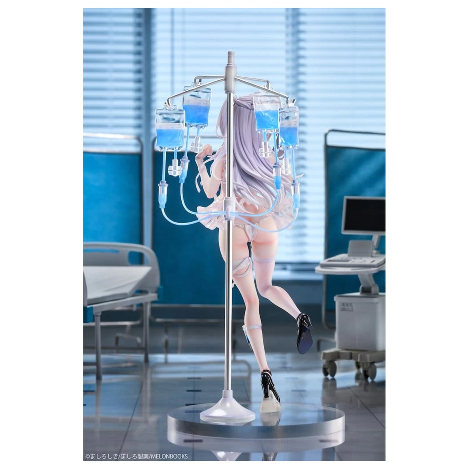 Original Character PVC Figure 1/6 Mikuro Siino Nurse Ver. Regular Edition Illustrated by Mashiro Shiki 29 cm product photo