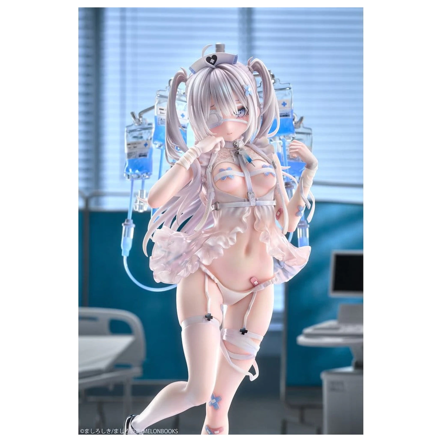 Original Character PVC Figure 1/6 Mikuro Siino Nurse Ver. Regular Edition Illustrated by Mashiro Shiki 29 cm product photo