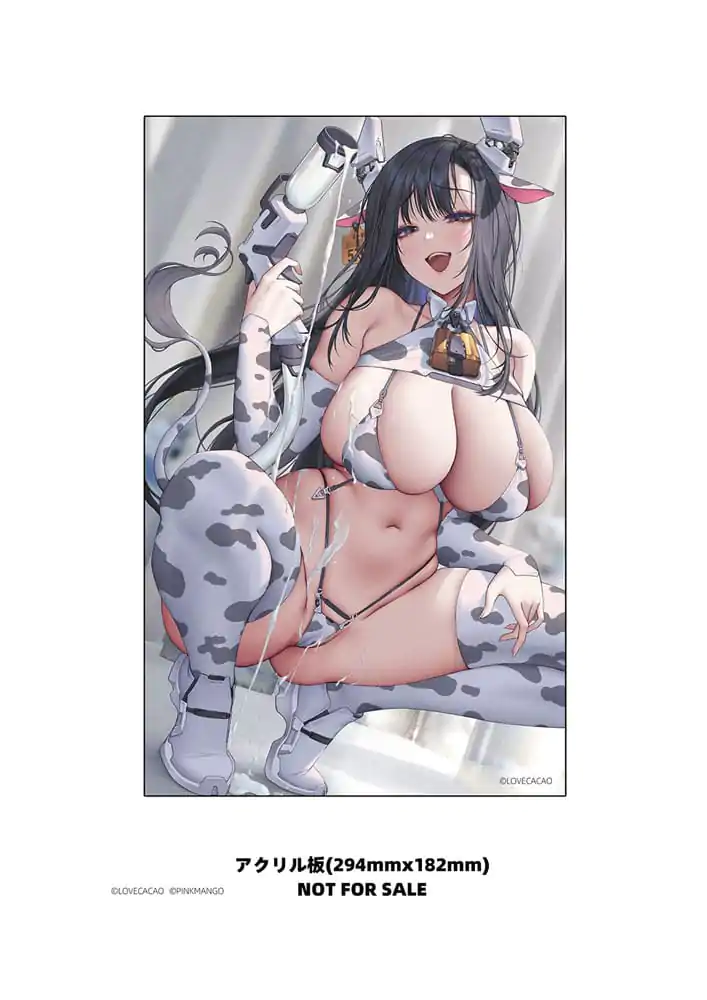 Original Character PVC Statue 1/6 Milky white Milky chan illustration by LOVECACAO Special Ver. Bonus Limited Edition 22 cm product photo