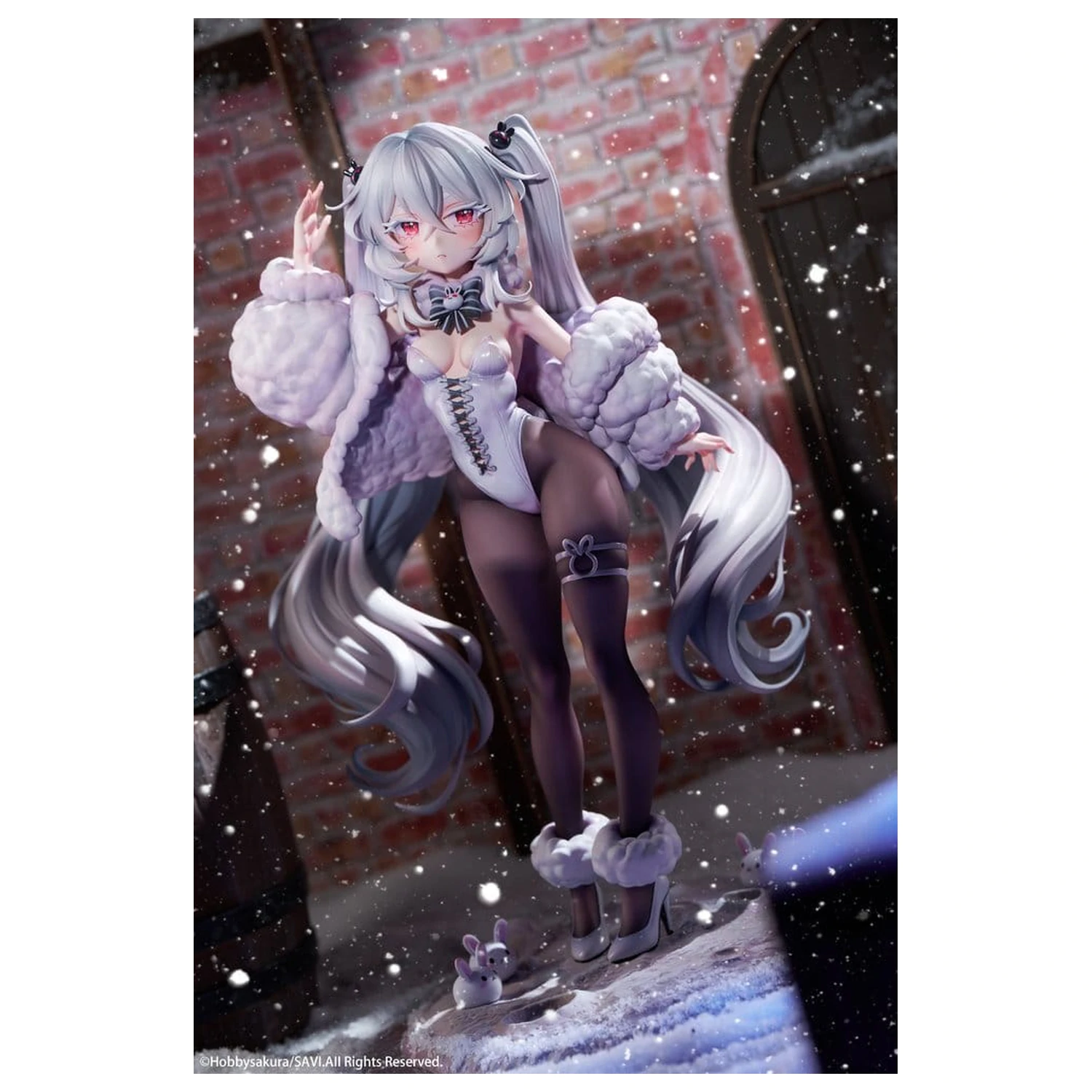 Original Character PVC Figure 1/6 Moon Witch Police Marshmallow illustration by SAVI Deluxe Edition 34 cm product photo