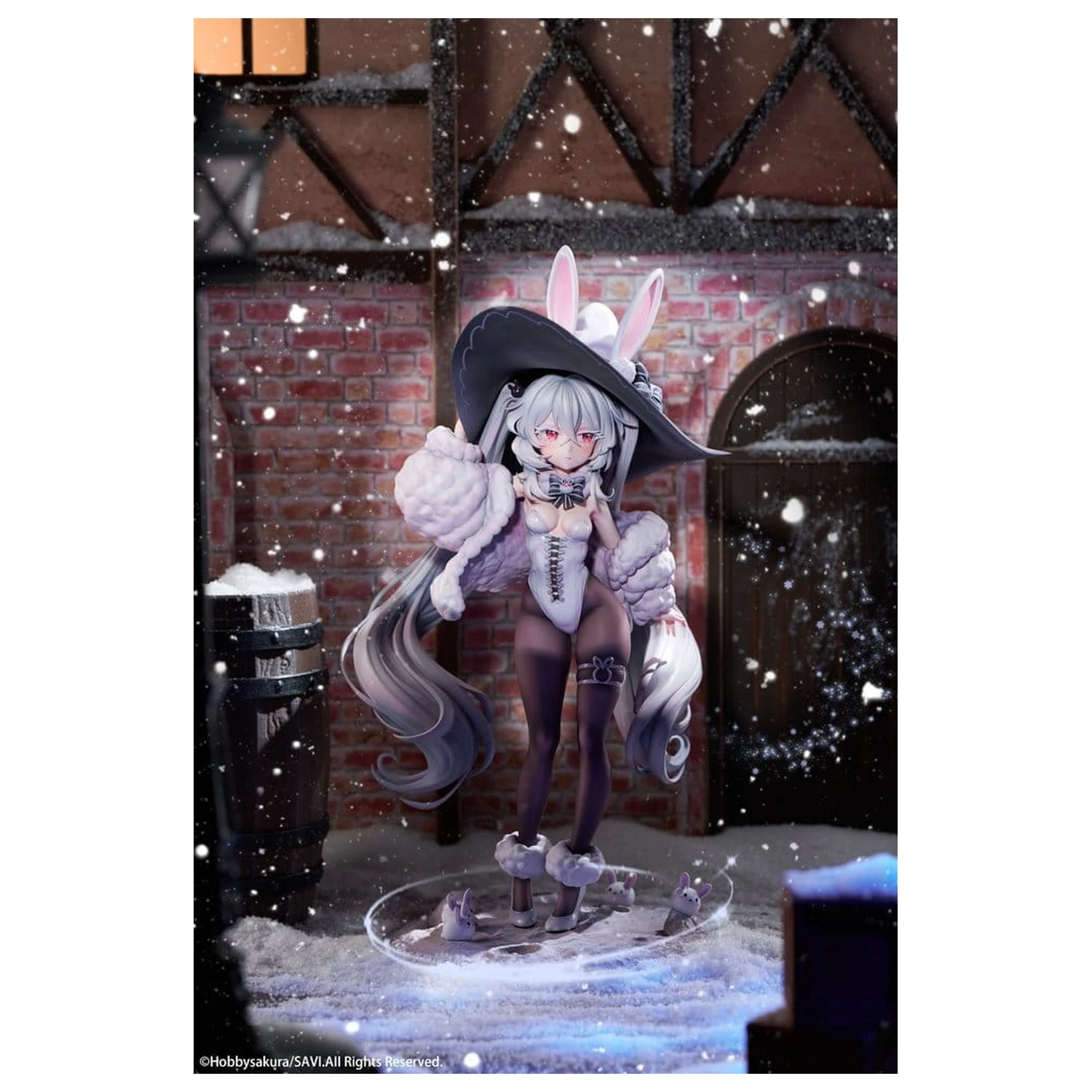 Original Character PVC Figure 1/6 Moon Witch Police Marshmallow illustration by SAVI 34 cm product photo