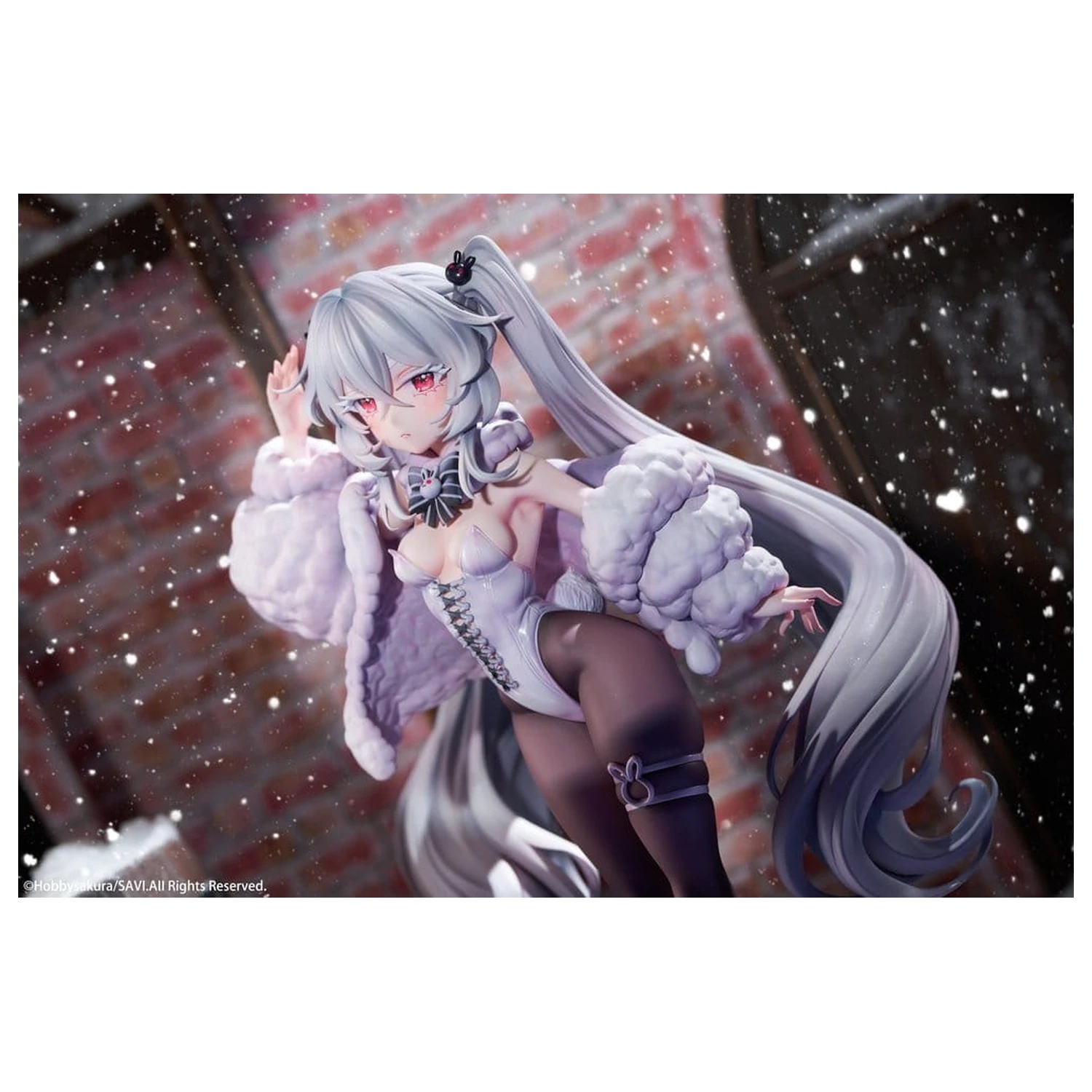 Original Character PVC Figure 1/6 Moon Witch Police Marshmallow illustration by SAVI 34 cm product photo