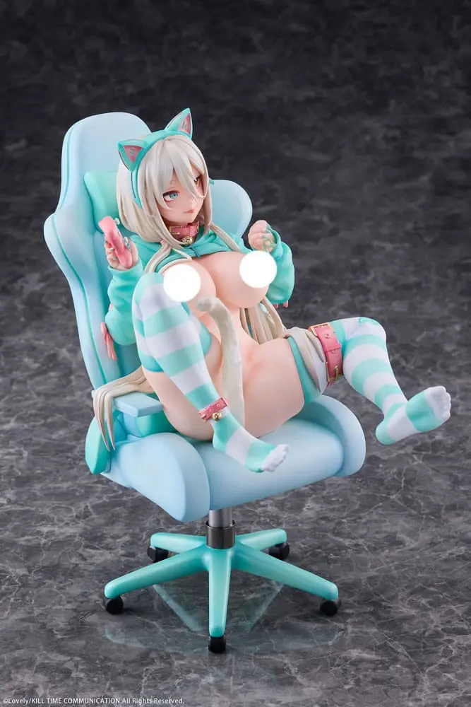 Original Character PVC 1/6 Nekomata Gamer Shiro 25 cm termékfotó