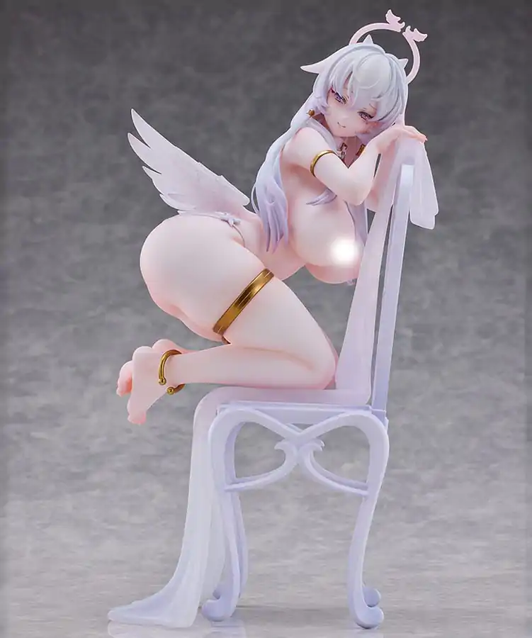 Original Character Statue 1/6 Pure White Angel-chan 27 cm product photo
