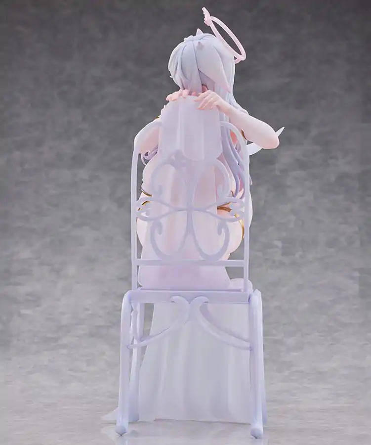Original Character Statue 1/6 Pure White Angel-chan 27 cm product photo