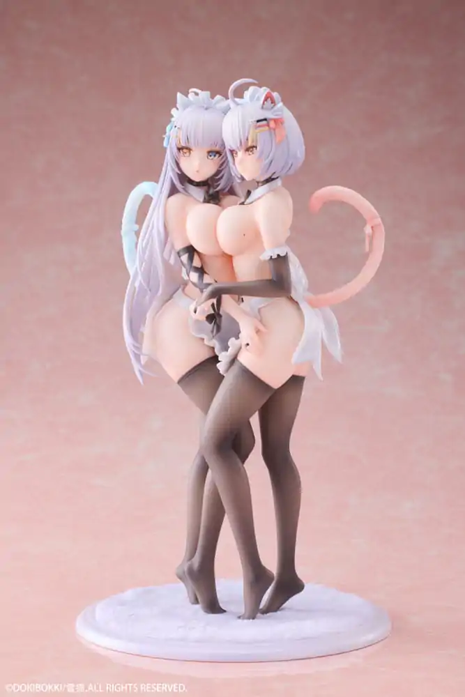 Original Character PVC Statue 1/6 Qing Xue & Chi Xue Illustrated by Yukineko 26 cm termékfotó