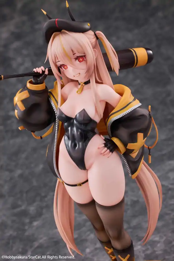 Original Character PVC Statue 1/6 Rainbow Nanohana Hoshi Illustrated by StarCat 27 cm product photo