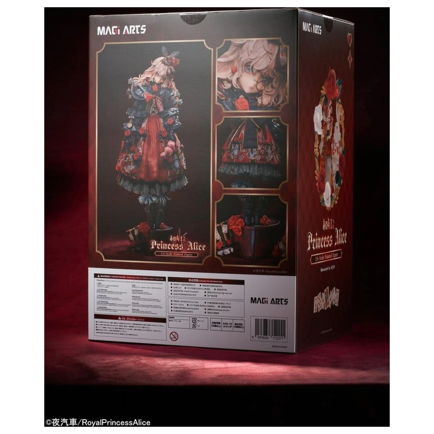 Original Character PVC Statue 1/6 Red Queen and Princess Alice 29 cm    product photo