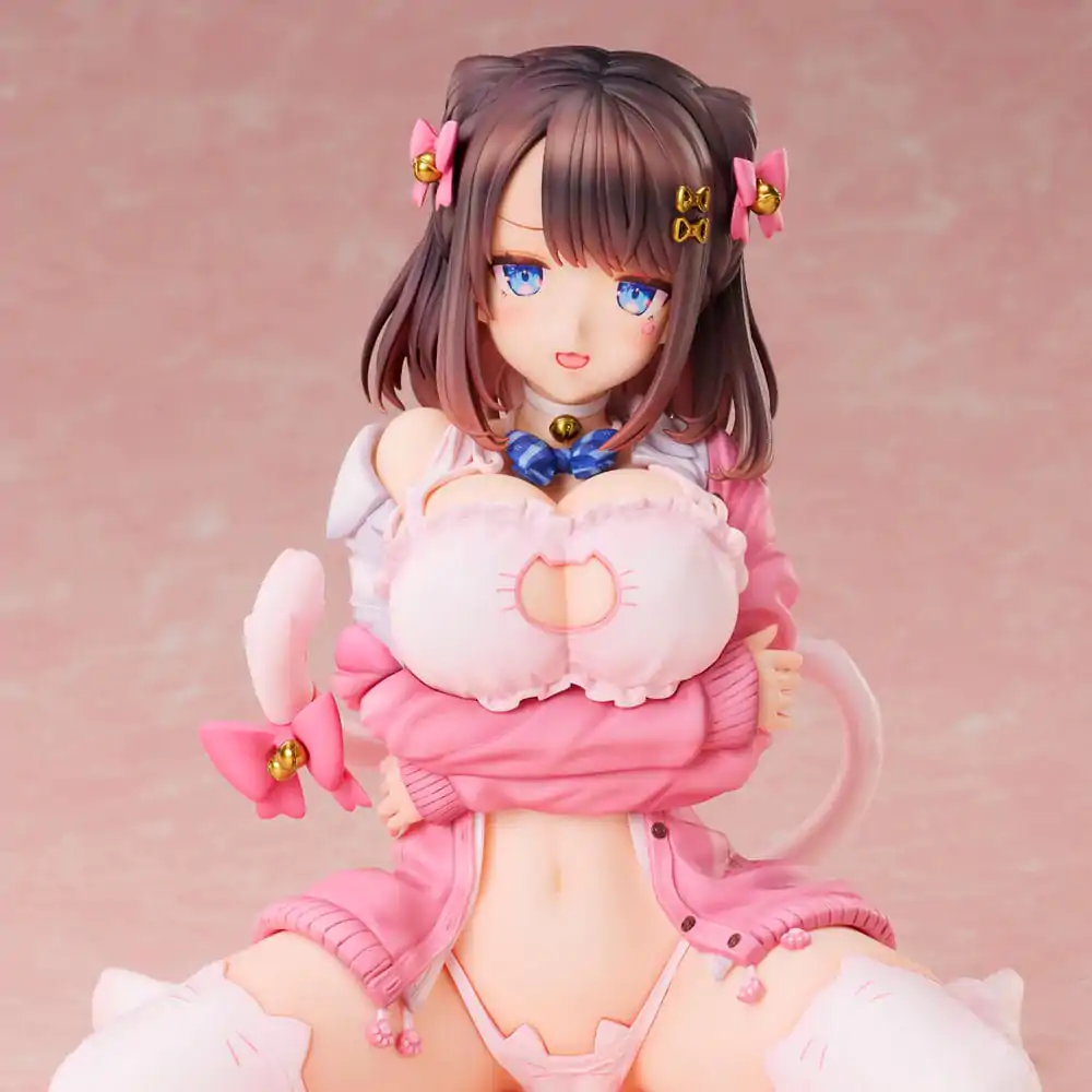 Original Character PVC Statue 1/6 Ribbon Hairpin-chan Illustrated by KATTO 14 cm termékfotó