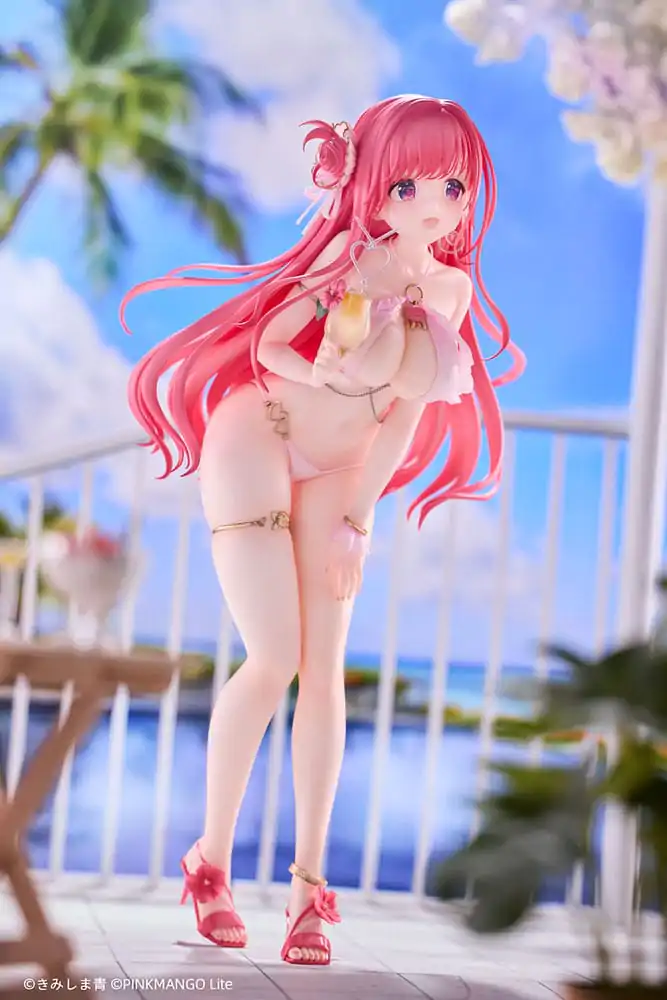 Original Character PVC Statue 1/6 Riko chan illustration by Ao Kimishima Bonus Limited Edition 26 cm product photo
