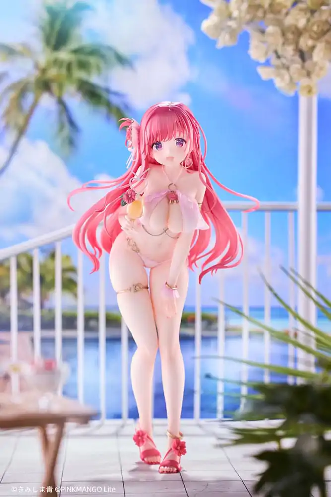 Original Character PVC Statue 1/6 Riko chan illustration by Ao Kimishima Bonus Limited Edition 26 cm product photo