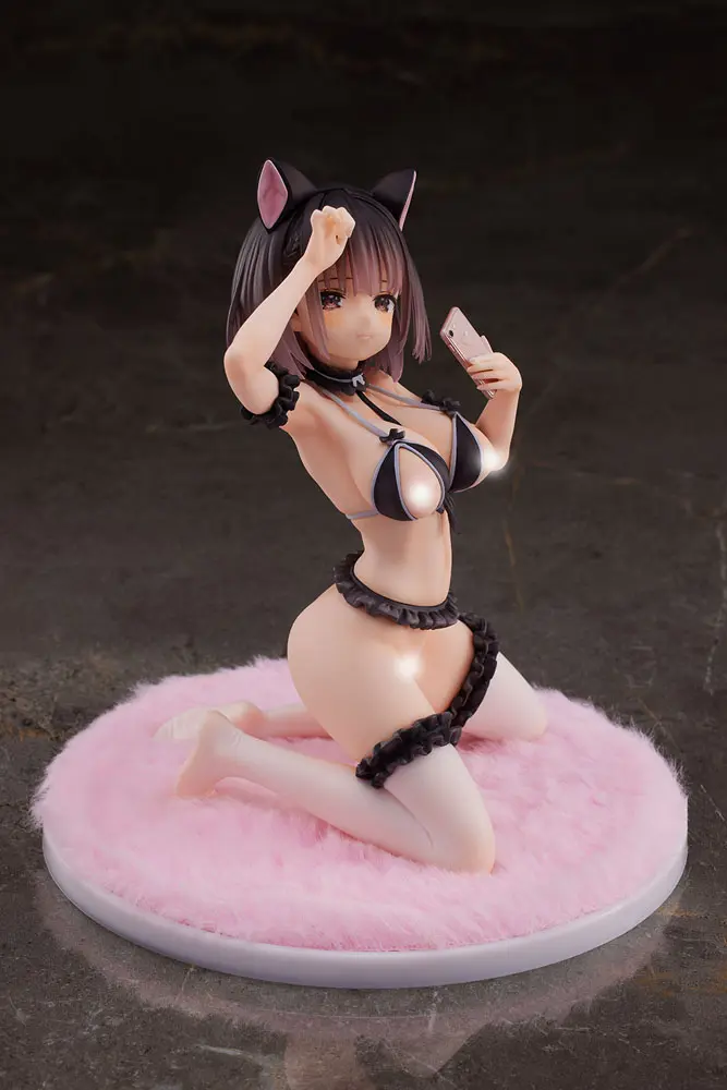 Original Character PVC 1/6 Roar, Posing in Front of a Mirror - Ayaka-chan TPK-017 17 cm product photo