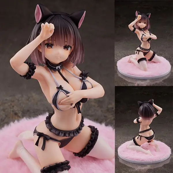 Original Character PVC 1/6 Roar, Posing in Front of a Mirror - Ayaka-chan TPK-017 17 cm product photo