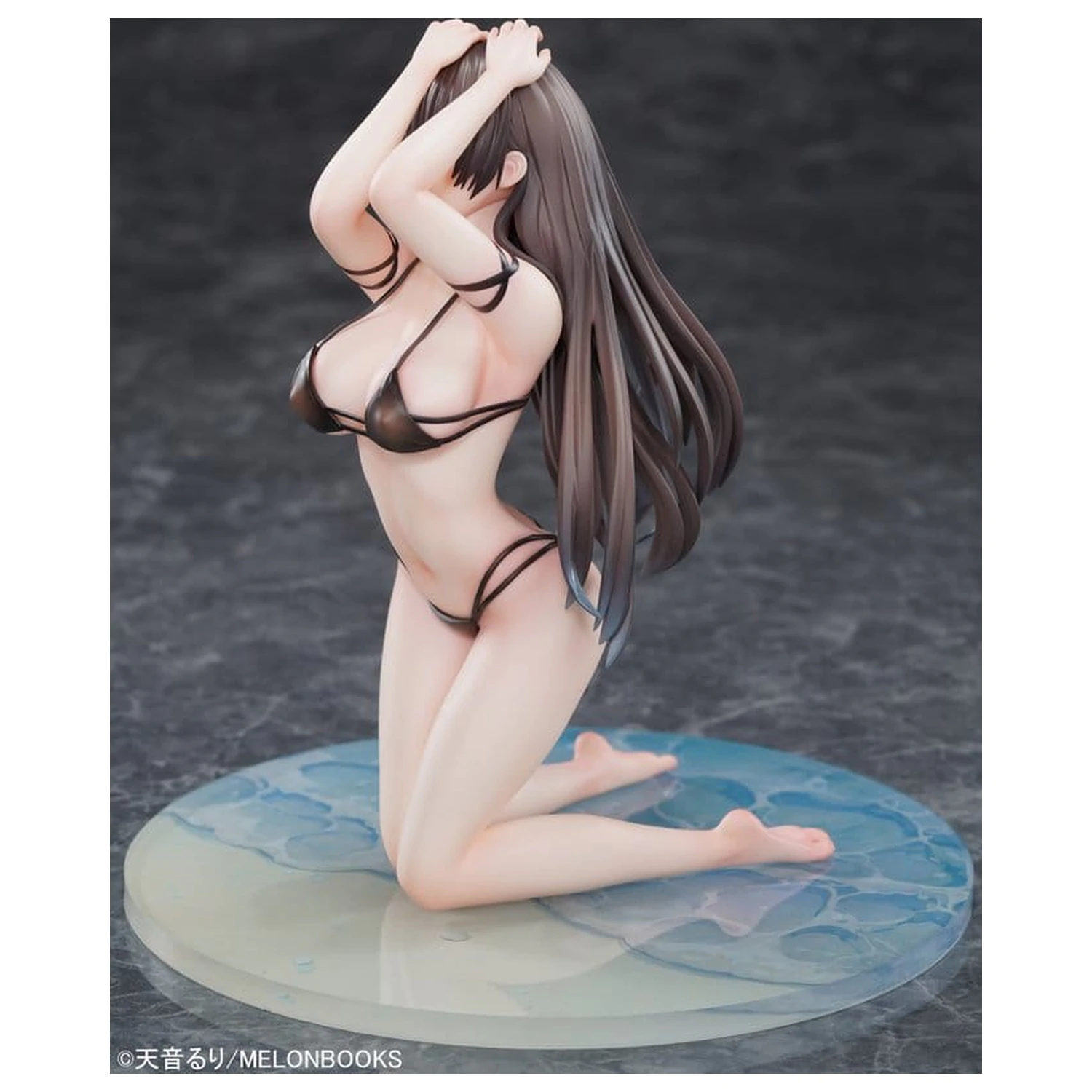 Original Character PVC Figure 1/6 Ruri Amane Illustration - Swimsuit Sugata no Mimi-san 17 cm product photo
