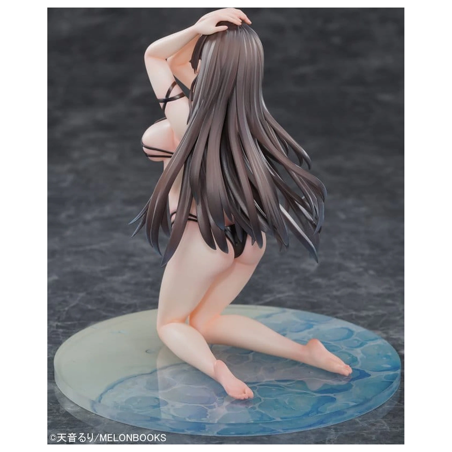 Original Character PVC Figure 1/6 Ruri Amane Illustration - Swimsuit Sugata no Mimi-san 17 cm product photo