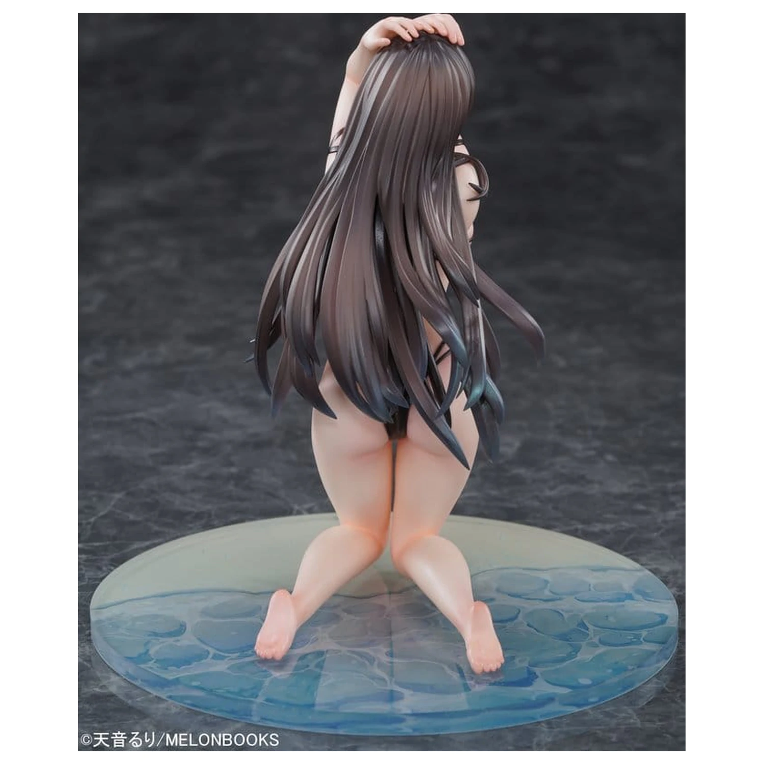 Original Character PVC Figure 1/6 Ruri Amane Illustration - Swimsuit Sugata no Mimi-san 17 cm product photo