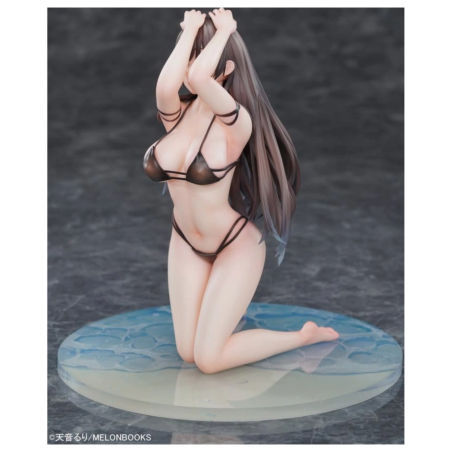 Original Character PVC Figure 1/6 Ruri Amane Illustration - Swimsuit Sugata no Mimi-san 17 cm product photo