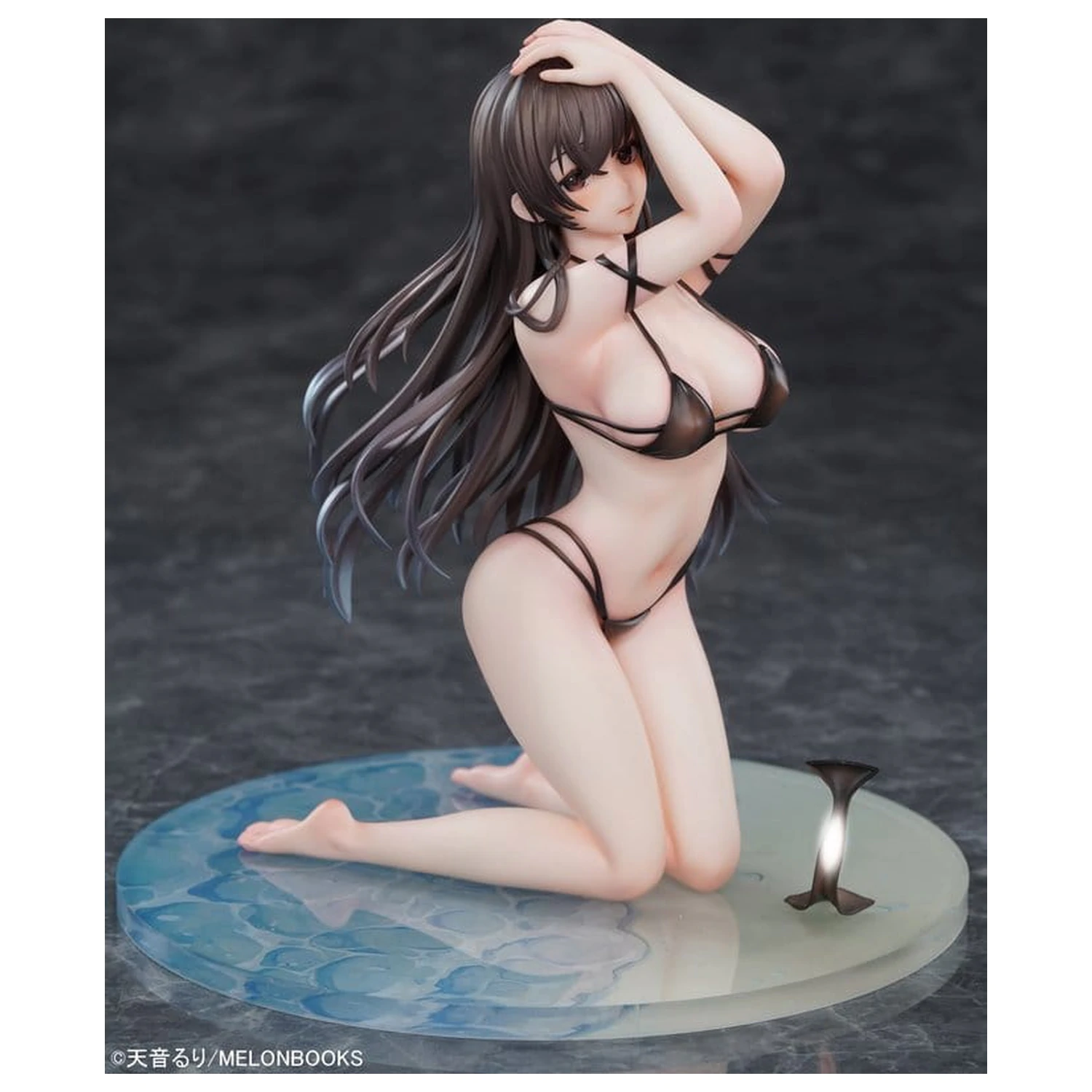 Original Character PVC Figure 1/6 Ruri Amane Illustration - Swimsuit Sugata no Mimi-san 17 cm product photo