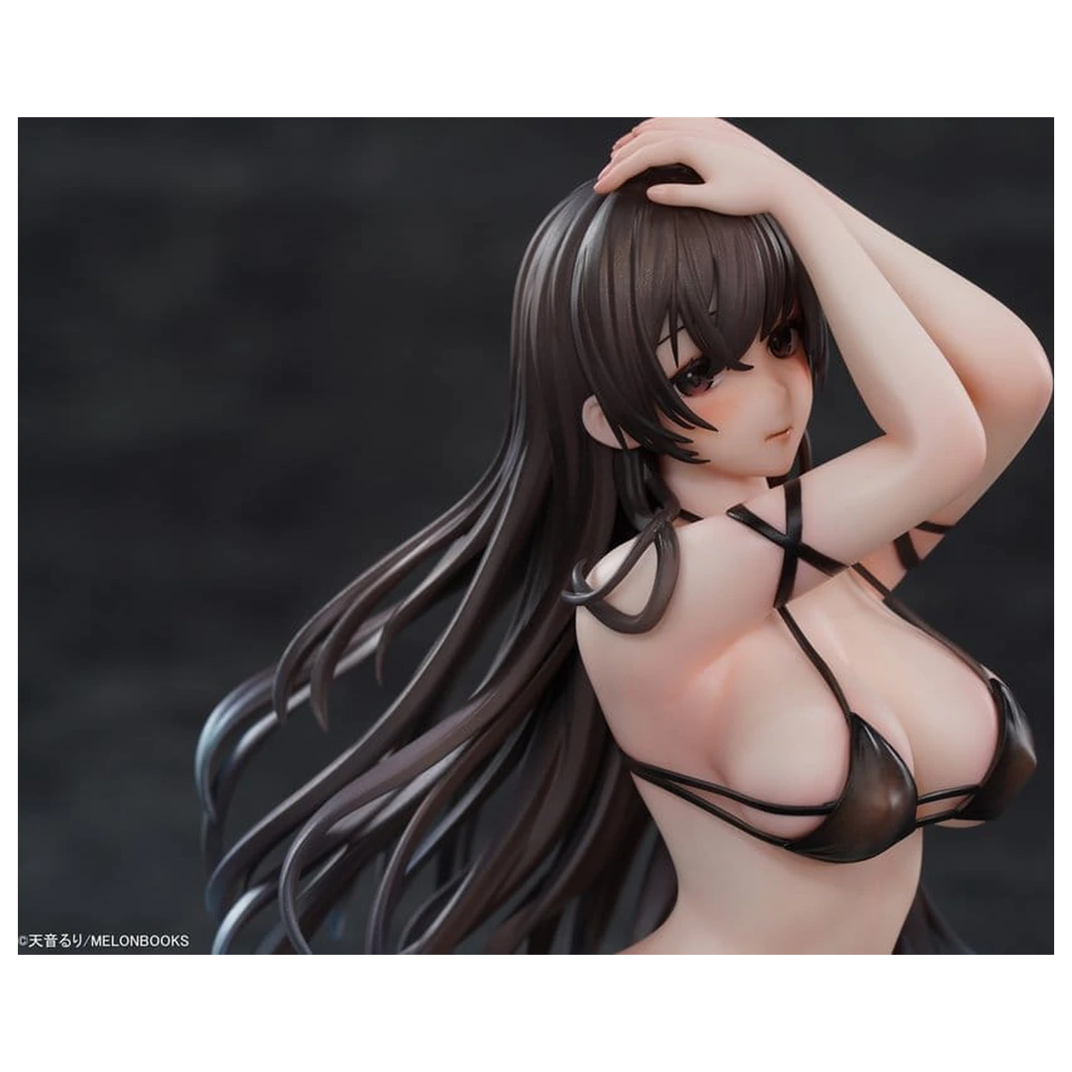 Original Character PVC Figure 1/6 Ruri Amane Illustration - Swimsuit Sugata no Mimi-san 17 cm product photo