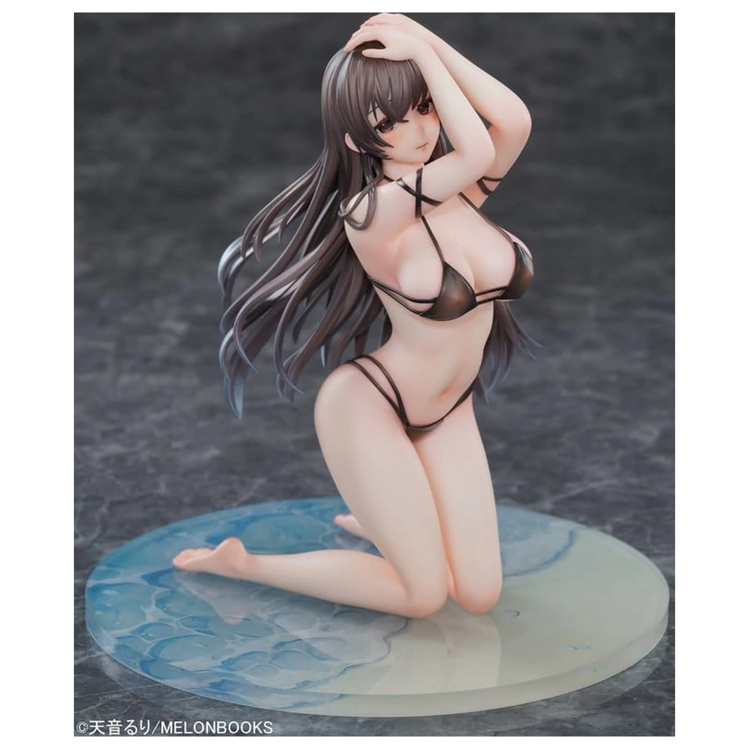 Original Character PVC Figure 1/6 Ruri Amane Illustration - Swimsuit Sugata no Mimi-san 17 cm product photo