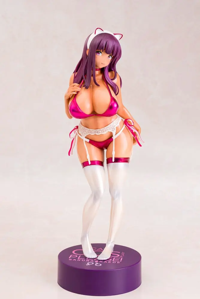 Original Character PVC Statue 1/6 Sakura Kaede Kareshi ni Onegaisarete Cosplay suru Onnanoko 26 cm product photo