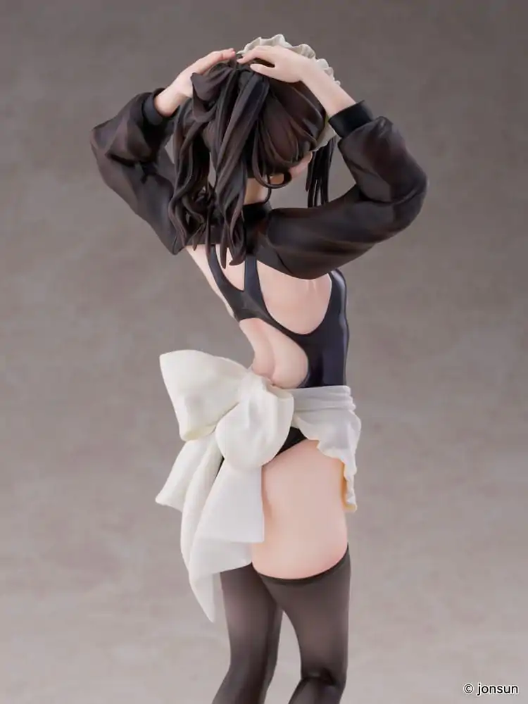 Original Character PVC Statue 1/6 Sakura Shiori Competition Swimsuit Maid 27 cm product photo