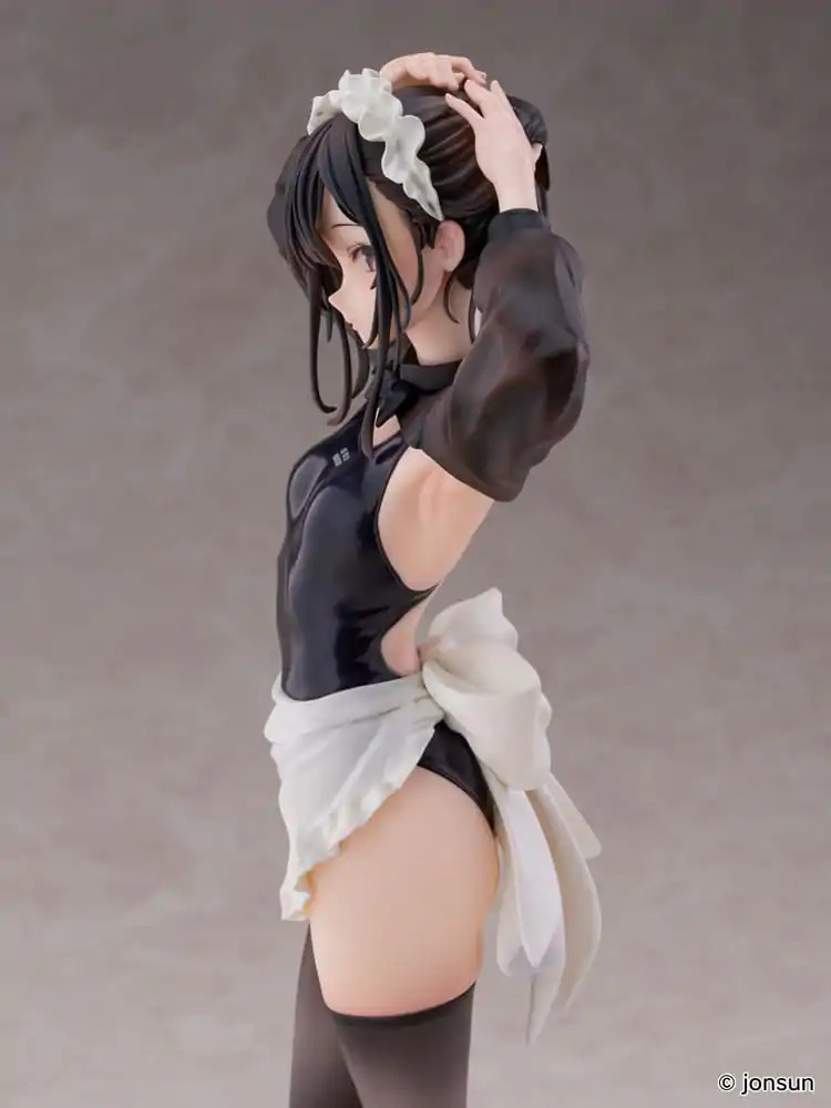 Original Character PVC Statue 1/6 Sakura Shiori Competition Swimsuit Maid 27 cm product photo