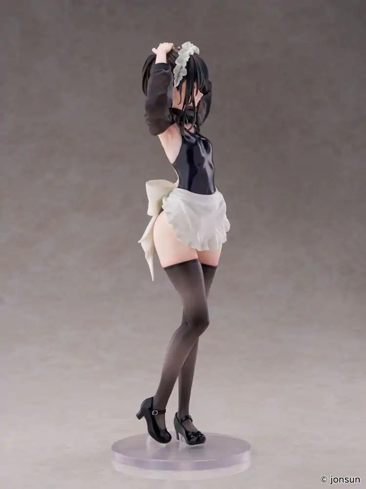 Original Character PVC Statue 1/6 Sakura Shiori Competition Swimsuit Maid 27 cm product photo