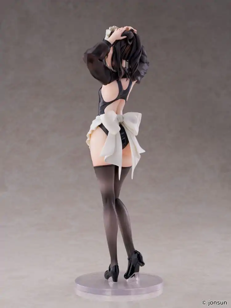 Original Character PVC Statue 1/6 Sakura Shiori Competition Swimsuit Maid 27 cm product photo