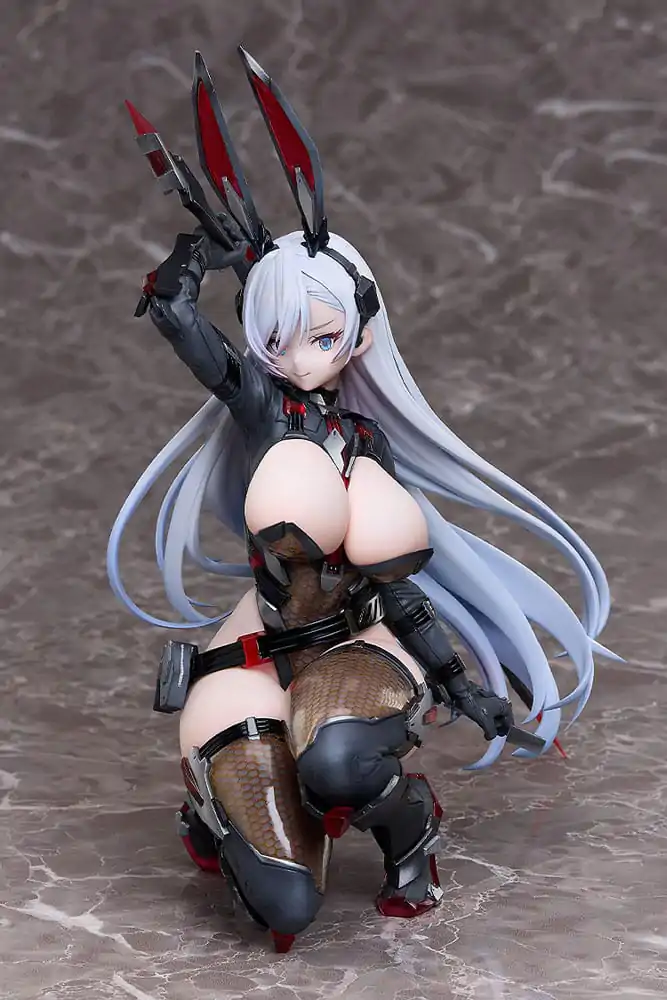 Original Character PVC Statue 1/6 Samurai Bunny Botan Designed by saitom 23 cm  product photo