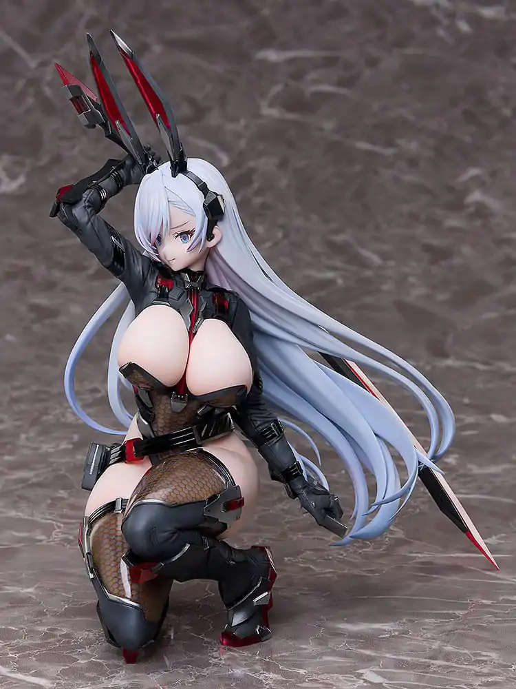 Original Character PVC Statue 1/6 Samurai Bunny Botan Designed by saitom 23 cm  product photo